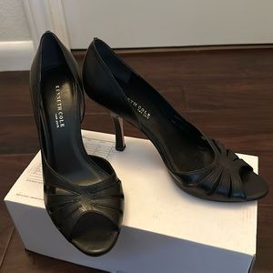 Black Open Toed Heels